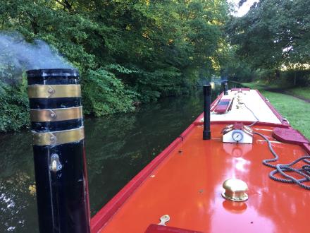 Ath Gothersley Round House (remains of) Cold enough for a fire. : Alan at Devil's Den (Taken on Sunday 2nd October 2016)<br />