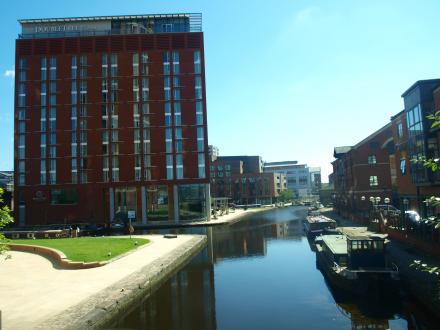 Looking towards River Lock : Horbury at Granary Wharf (Taken on Tuesday 24th July 2012)<br />
