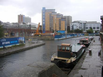 Looking east : Horbury at Granary Wharf (Taken on Thursday 21st June 2007)<br />